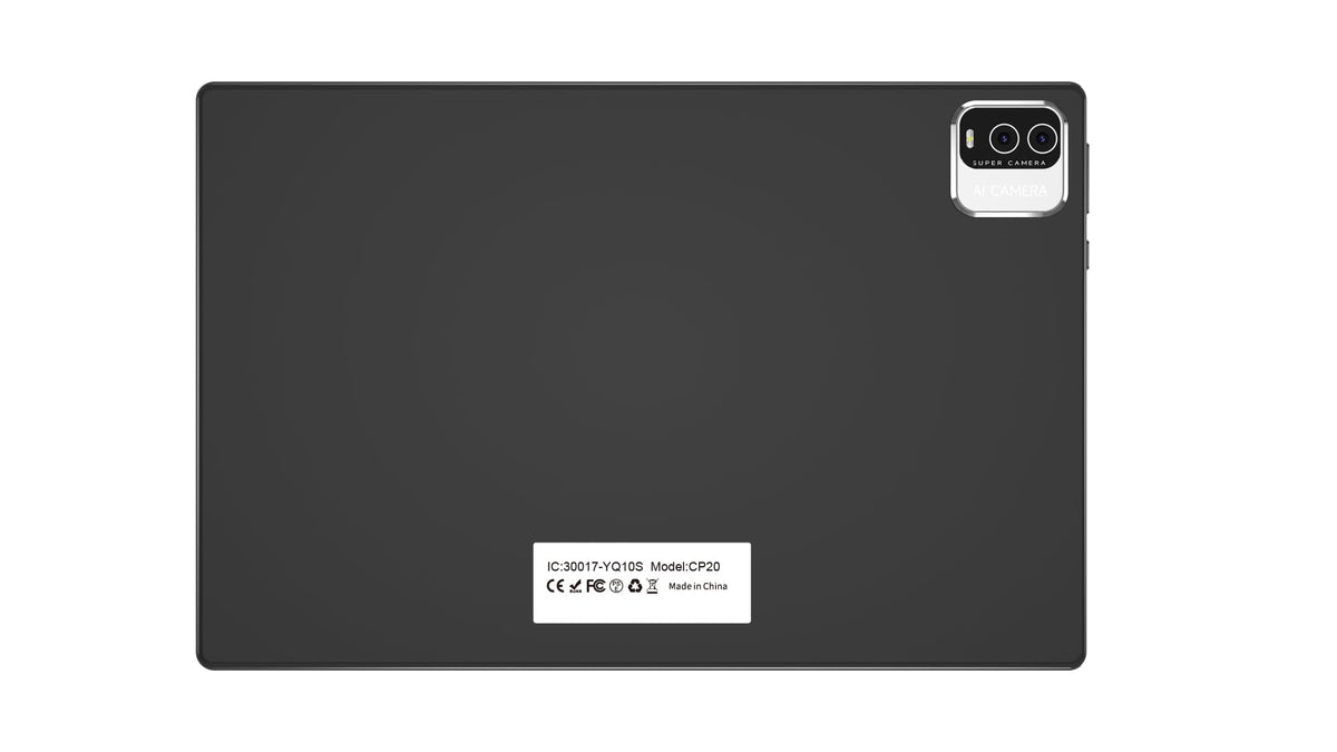Android 15 Tablet 10 Inch 18GB RAM 128GB ROM Black H6216