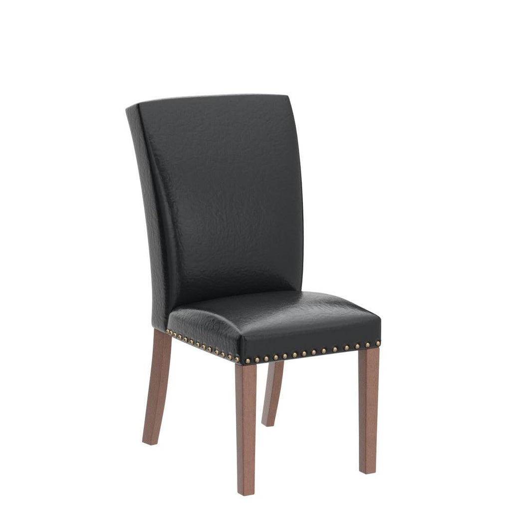 Black PU Leather Upholstered Dining Chairs Set of 6 D781