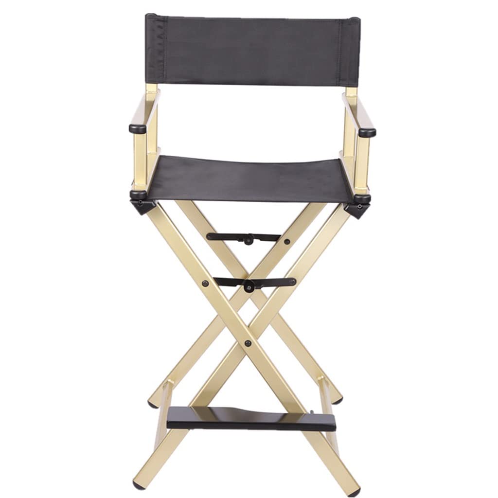 Pink Folding Aluminum Makeup Artist Chair I6951