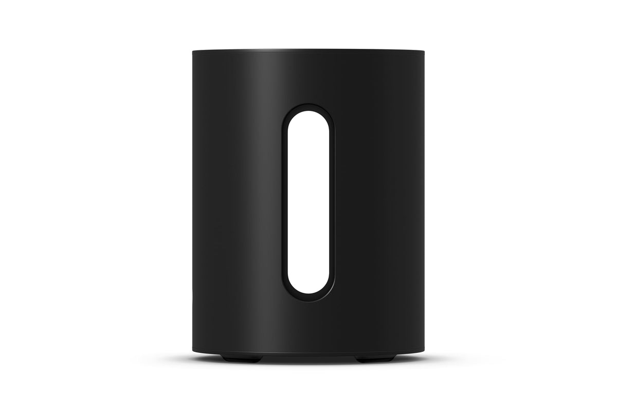 Black Compact Wireless Subwoofer W316126