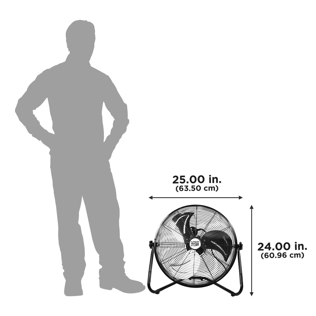 20 Inch 3-Speed High Velocity Wall Fan E23315