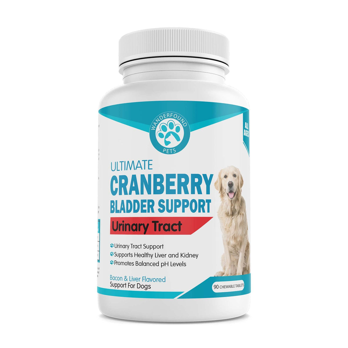 Cranberry for Dogs Urinary Tract Support 90 Tablets M8956