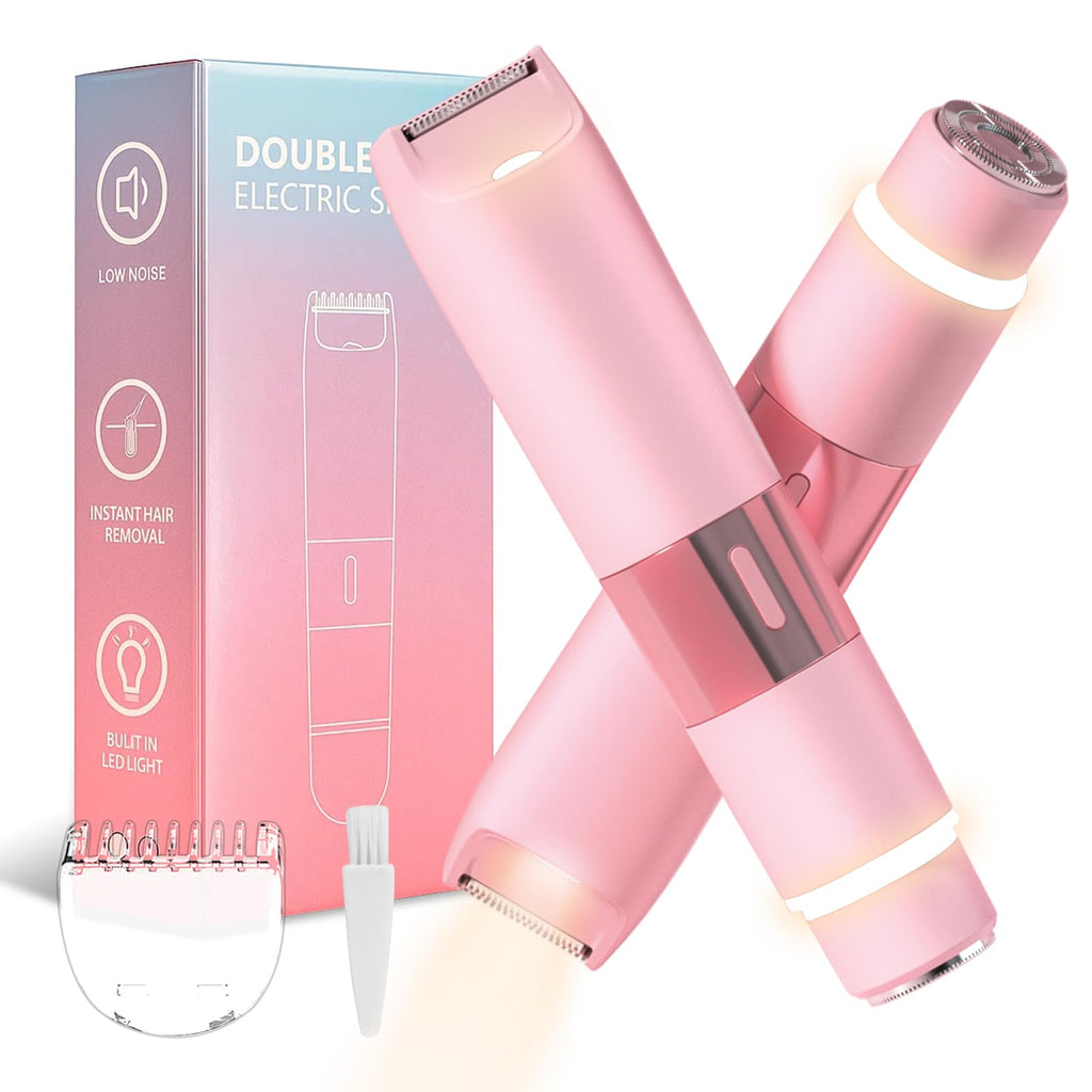 Pink 2 in 1 Bikini Trimmer Z90516