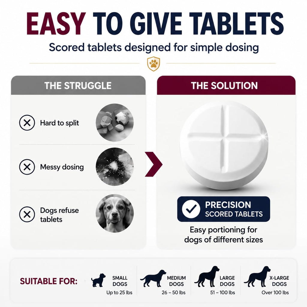 Dewormer for Dogs, 50 Tablets R166