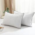 King Size Goose Feather Down Pillows Set of 2 G935