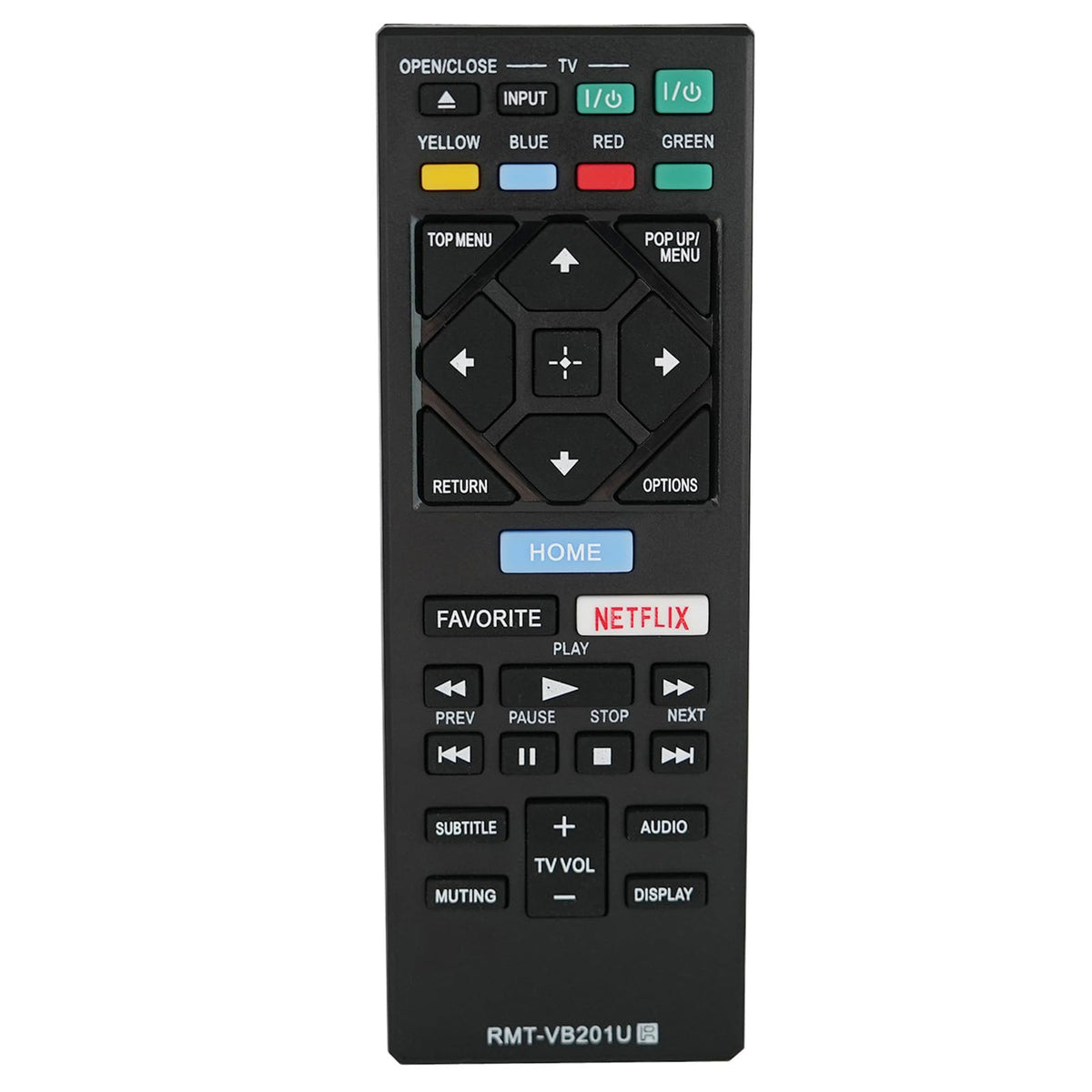 Universal Replacement Remote Control for Blu-ray DVD Player H125