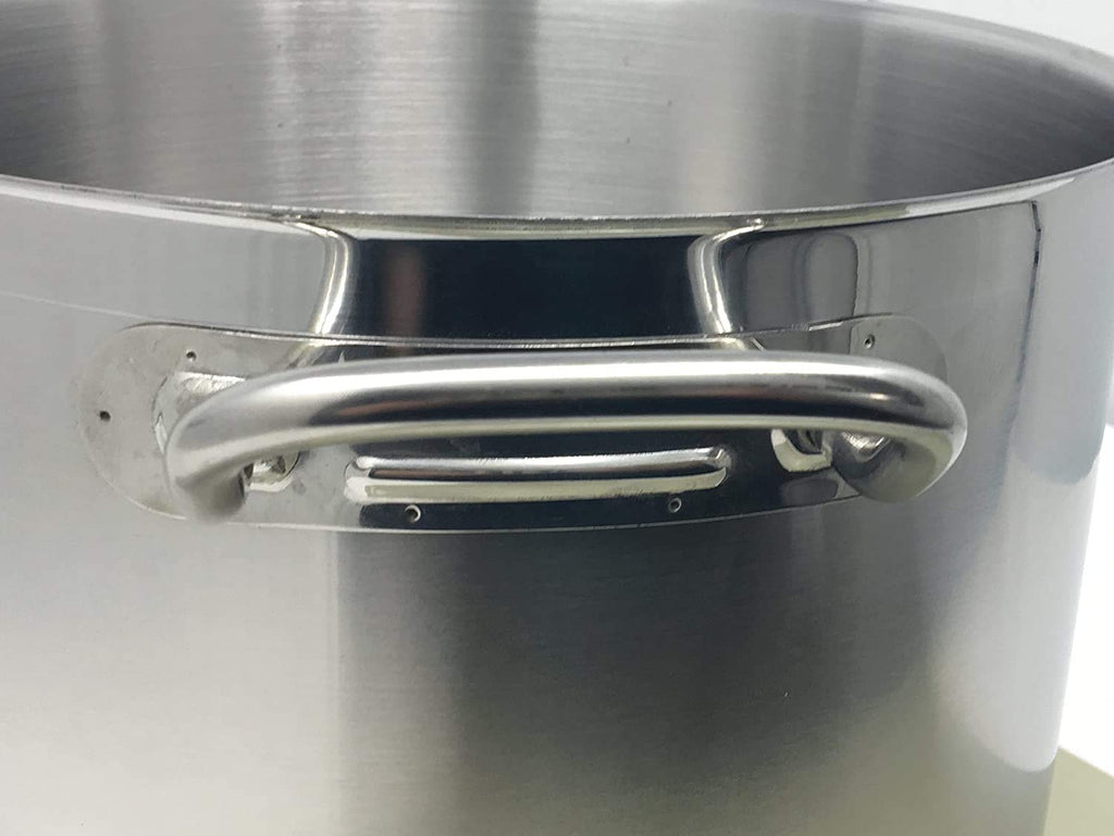 40 Qt Stainless Steel Stock Pot with Cover B807