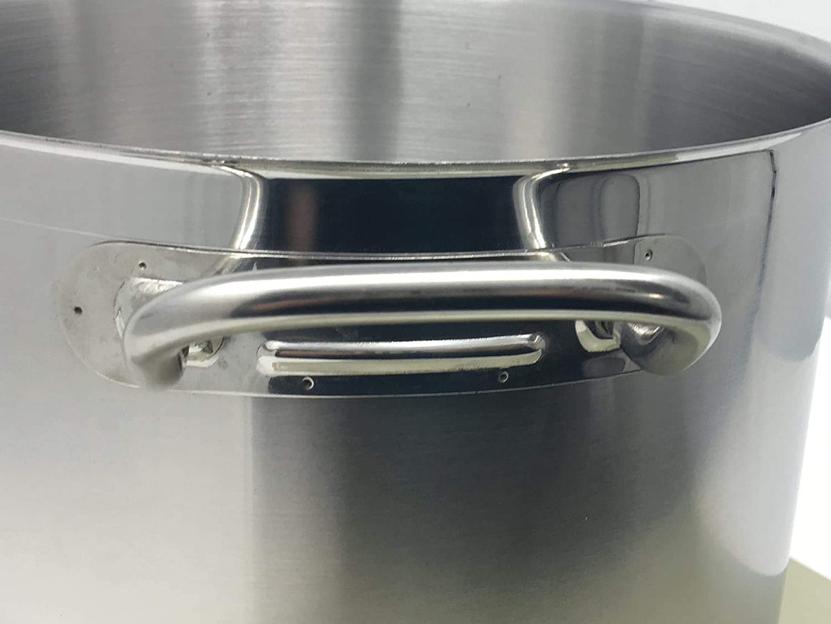 40 Qt Stainless Steel Stock Pot with Cover B807