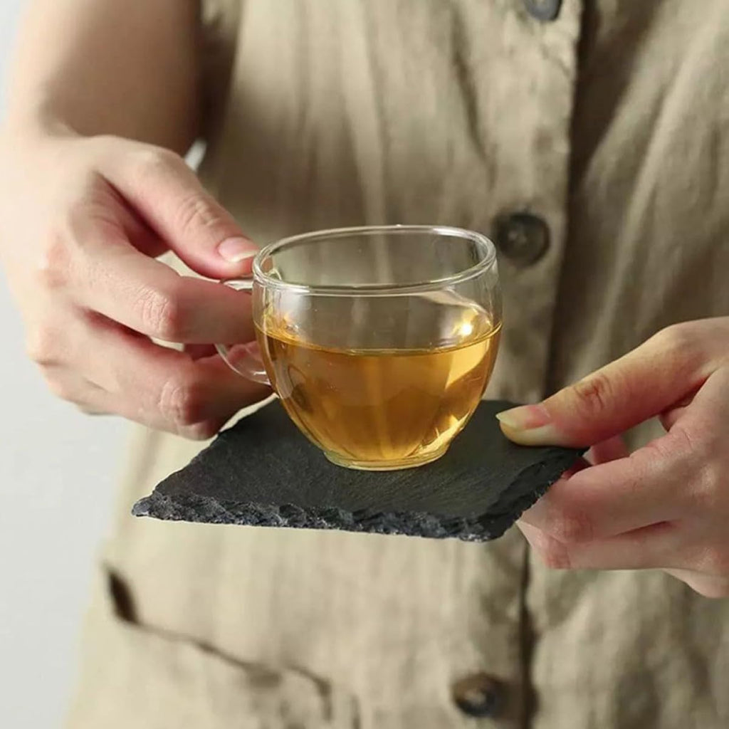 Natural Stone Drink Coasters Set J2611