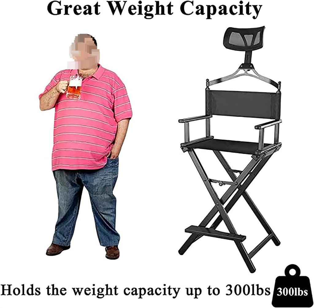 Pink Folding Aluminum Makeup Artist Chair I6951
