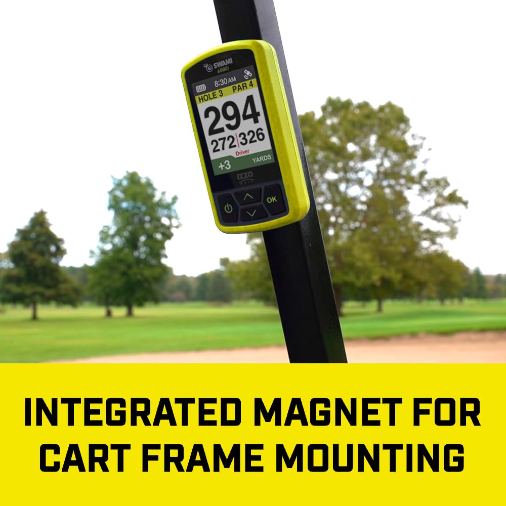 Handheld Golf GPS Water-Resistant Color Display with 38,000 Course Maps E63426