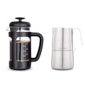 12 oz Stainless Steel French Press and Creamer Set T9332