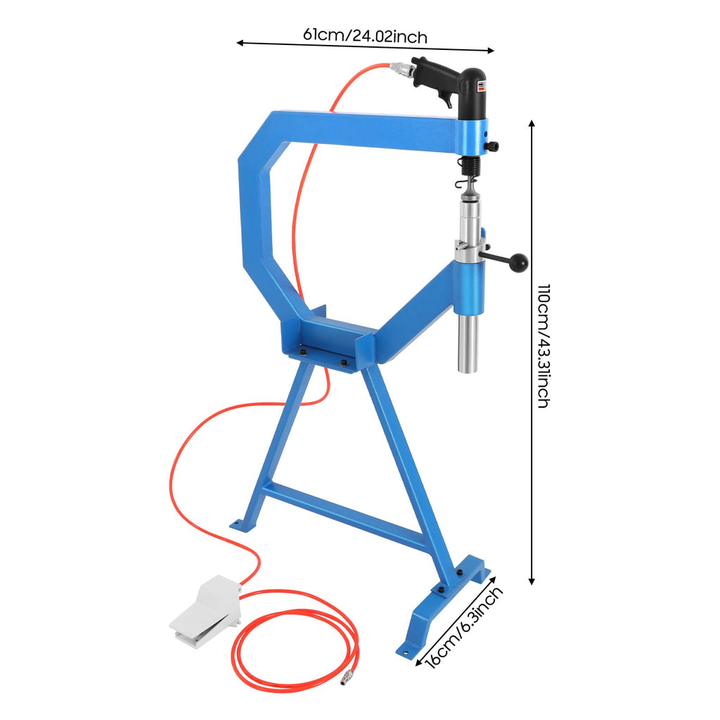 Pneumatic Planing Hammer with Pedal and Stand U543