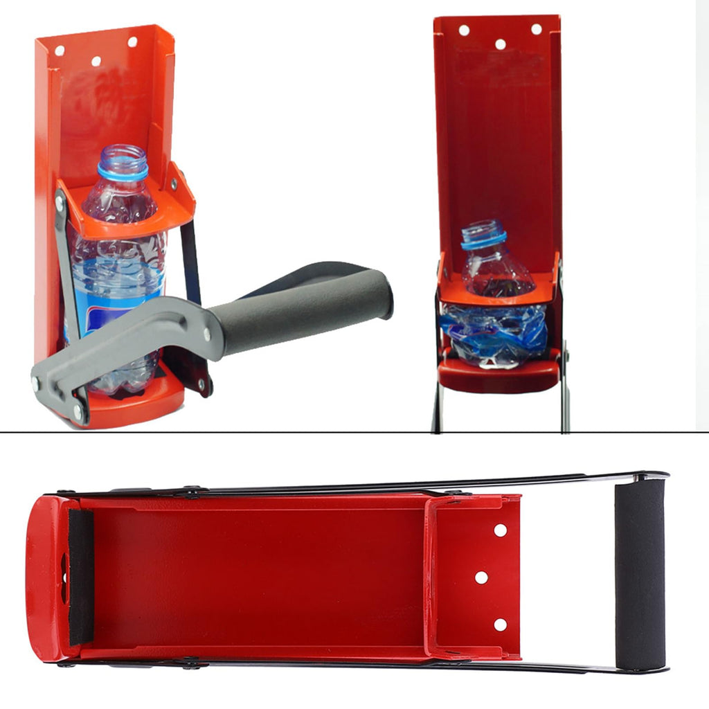 500ML Red Steel Can Crusher with Opener F6002