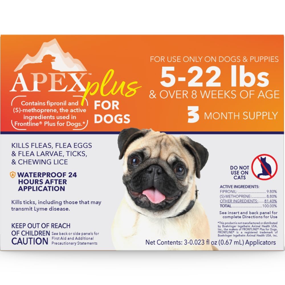 Flea & Tick Prevention for Small Dogs 3-Month Supply J7707
