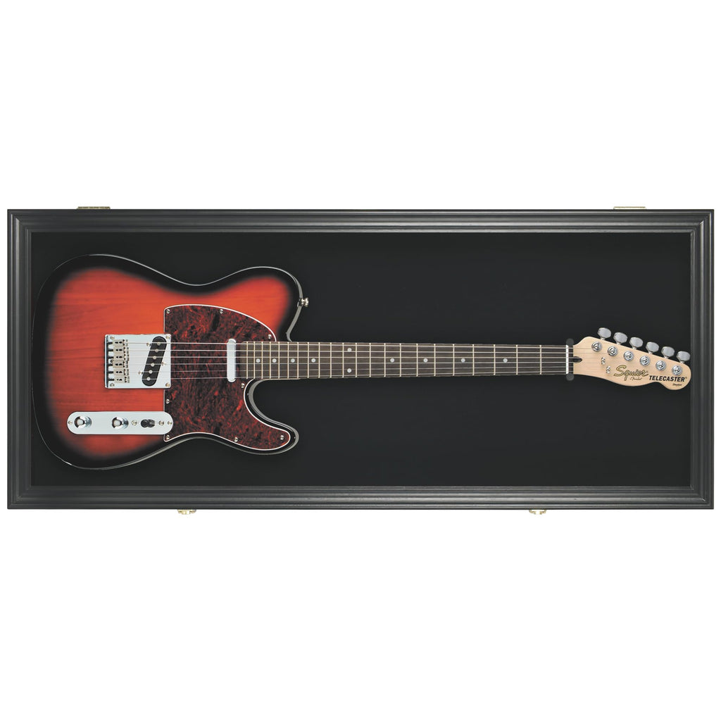 42" Electric Guitar Display Case Cabinet Shadow Box with Lock Q3469