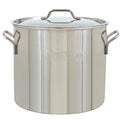 40-qt Stainless Stockpot with Domed Lid I78642