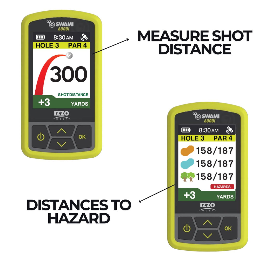 Handheld Golf GPS Water-Resistant Color Display with 38,000 Course Maps E63426