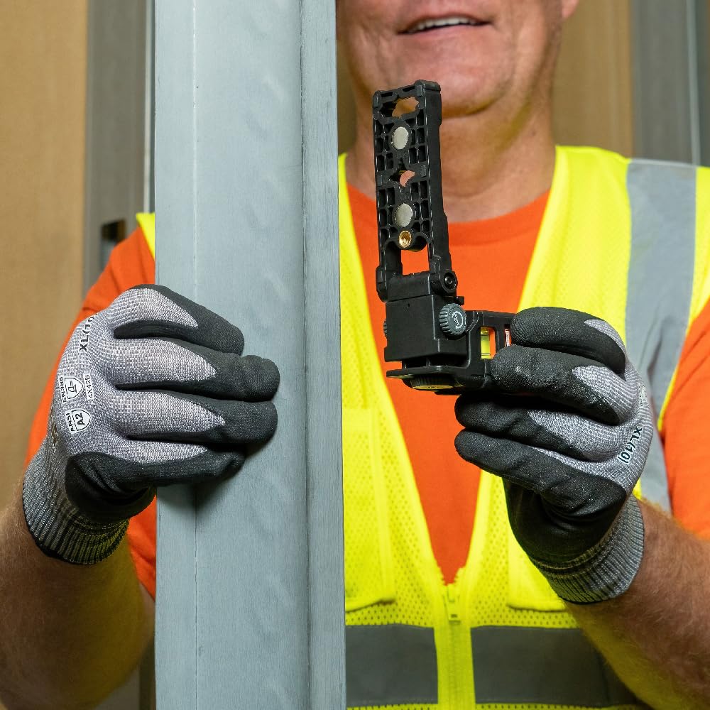 Magnetic Pocket Laser Level with 3 Bubble Vials Z223