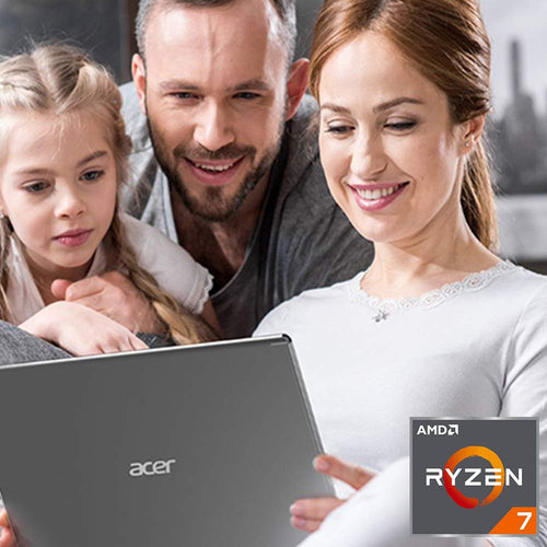 15.6" Full HD IPS Laptop, AMD Ryzen 7, 8GB DDR4, 512GB SSD Z5980