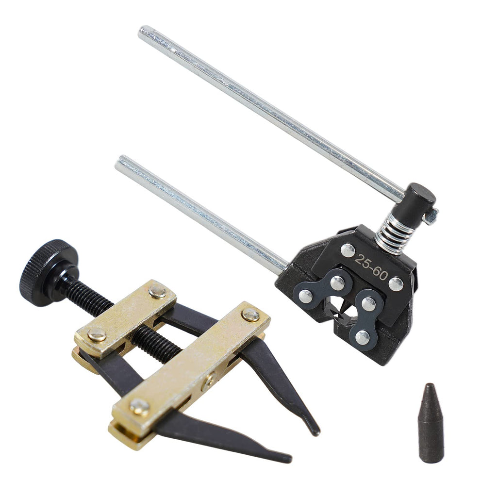 Roller Chain Breaker Cutter Tool Kit #25-60 T75277
