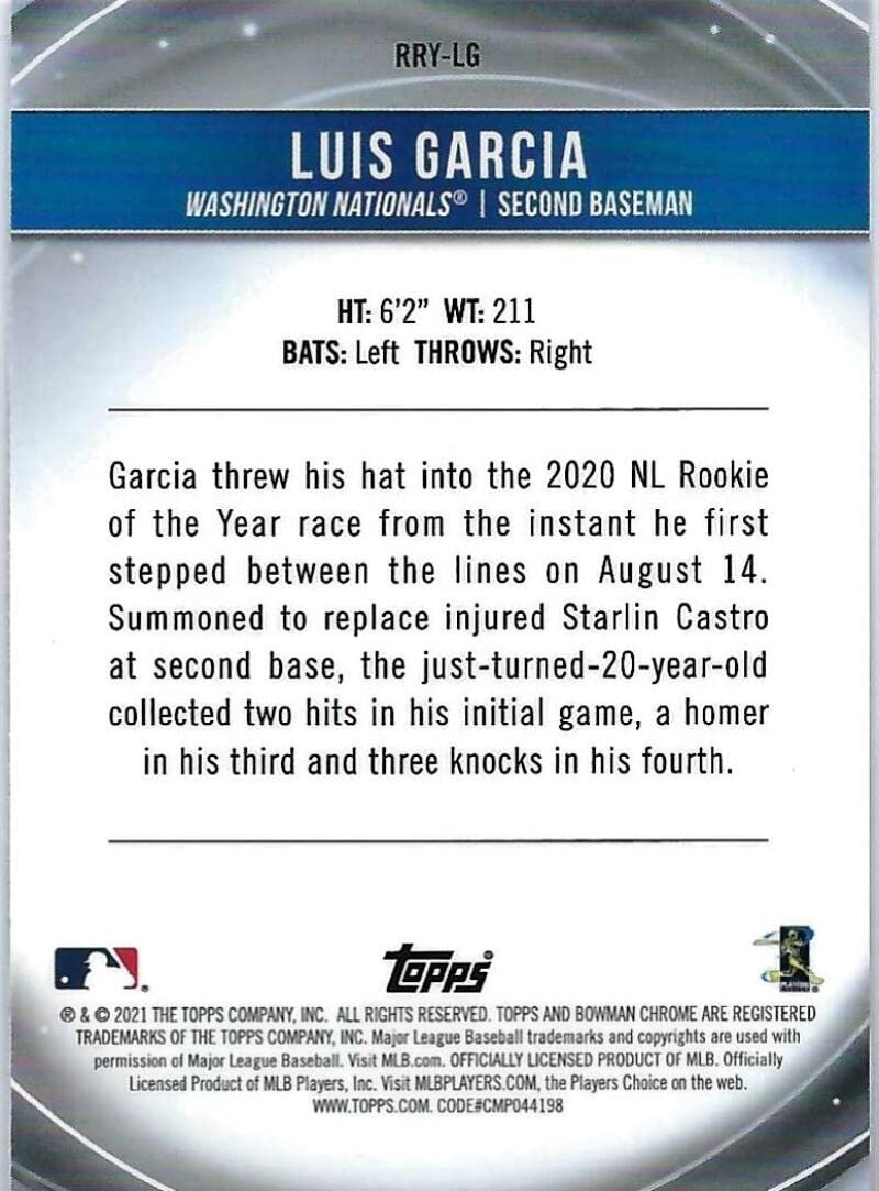 Luis Garcia Baseball Trading Card M323
