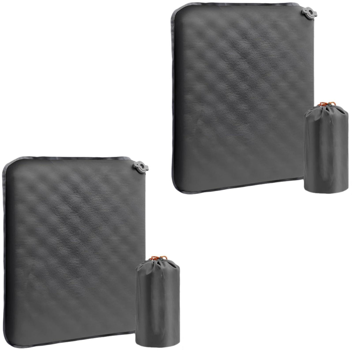 2 Pcs Inflatable Seat Cushion, 16.9 X 13 in, Lightweight Nylon TPU K114942