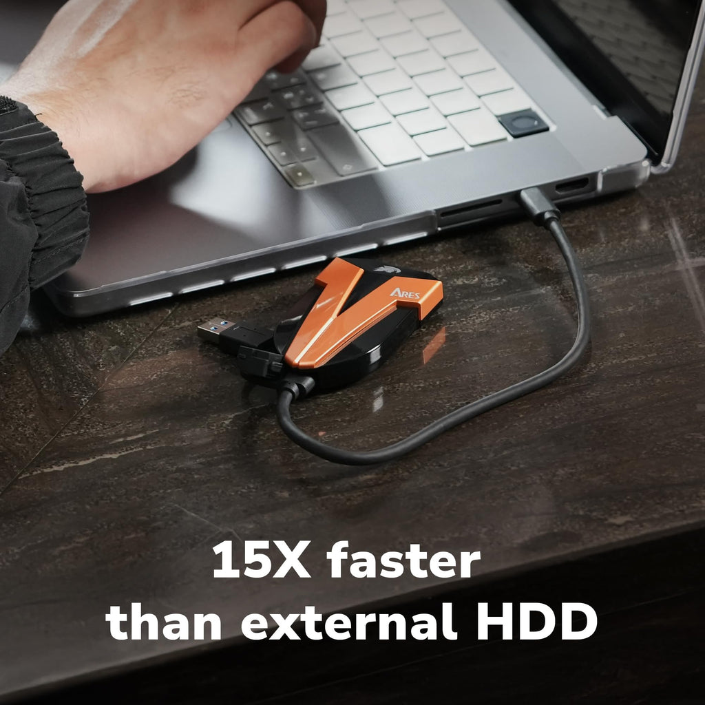 1TB IP67 Waterproof USB 3.2 Gen 2x2 Type C External SSD N62797