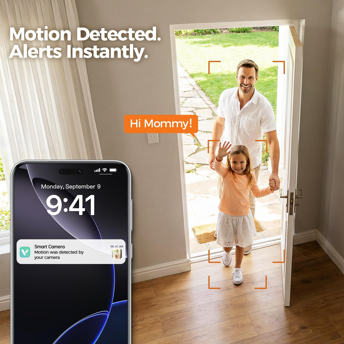 2K Indoor Security Camera 4-Pack with Night Vision U543