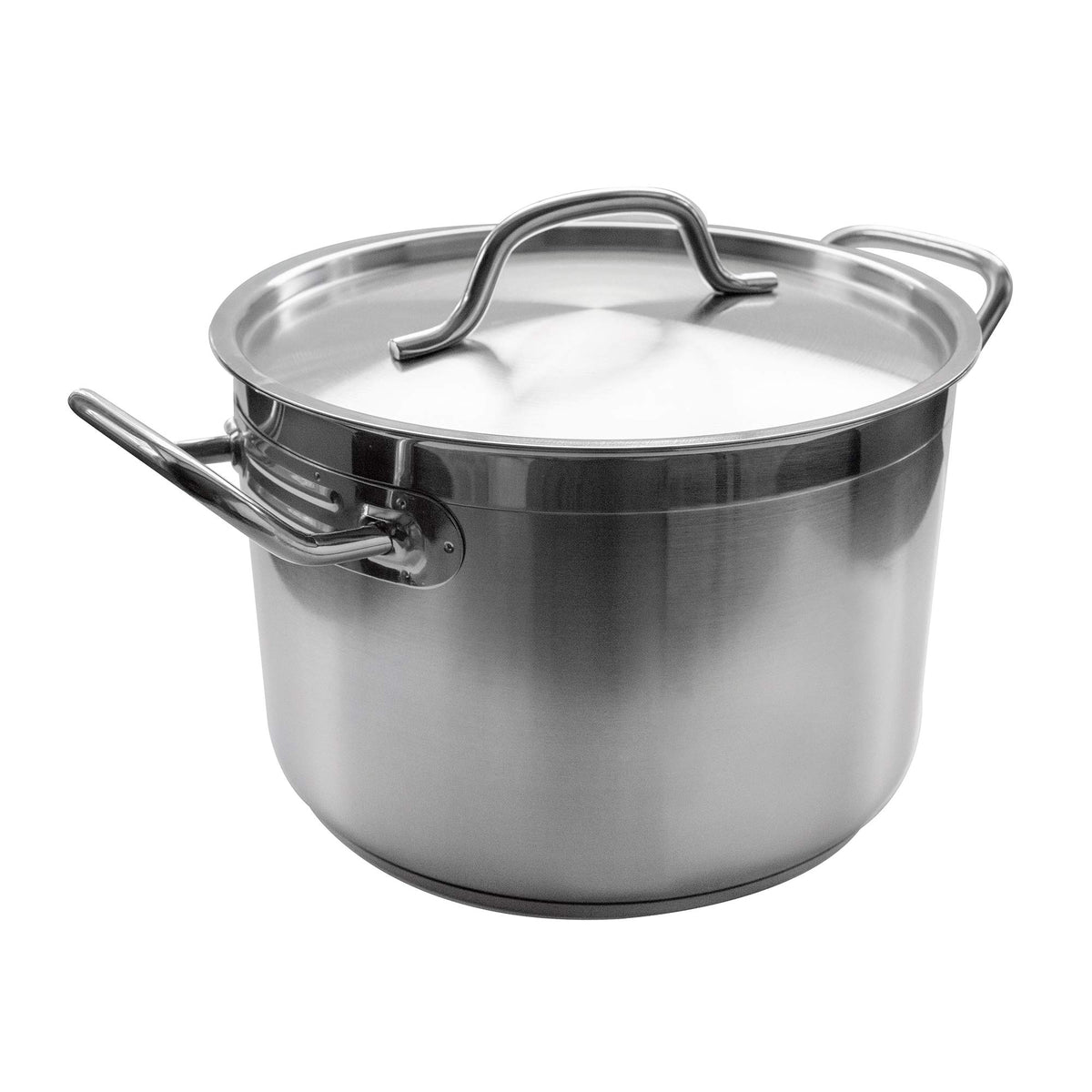 40 Qt Stainless Steel Stock Pot with Cover B807