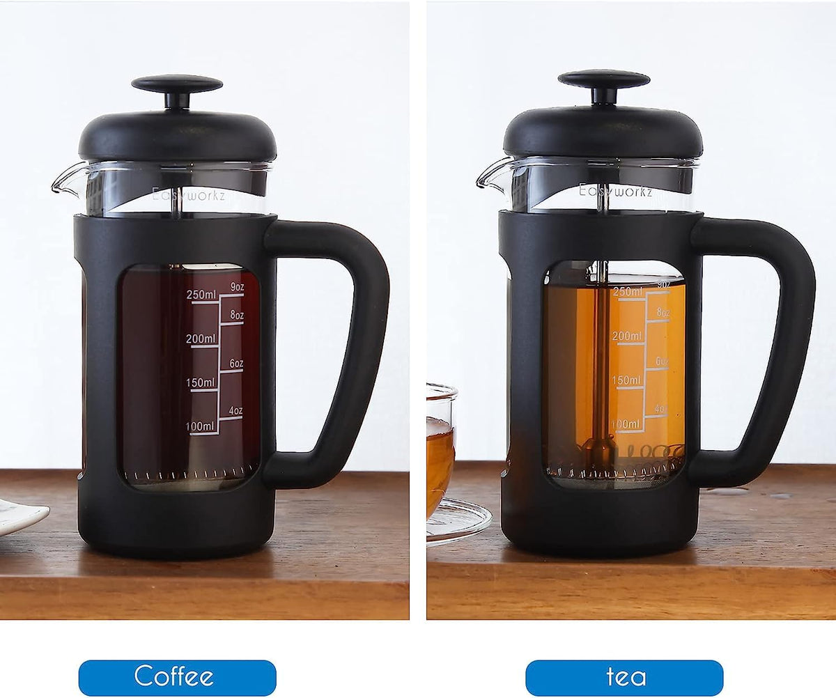 12 oz Stainless Steel French Press and Creamer Set T9332