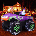 8 FT Halloween Inflatable Monster Truck with Built-in LEDs S187