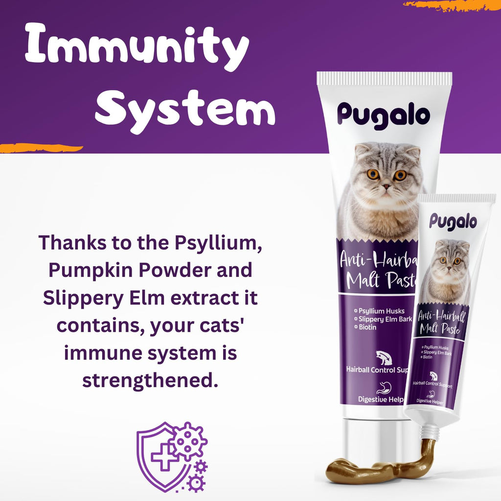 Cat Hairball Remedy Gel 100ml Malt Paste U8927