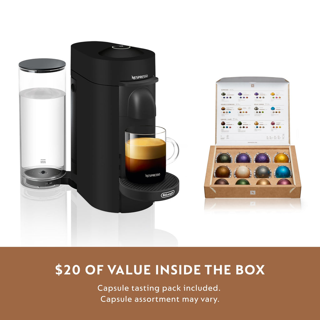 Matte Black Coffee and Espresso Maker I39314