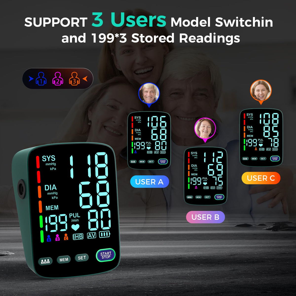 Upper Arm Blood Pressure Monitor D157857
