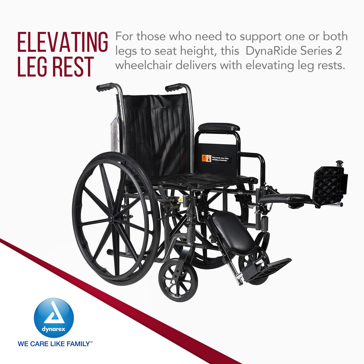 Silver 16 x 16 Wheelchair with Detachable Desk Arms and Elevating Leg Rests C1917