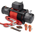 13500lb Waterproof 12V Synthetic Rope Electric Truck Winch J42513