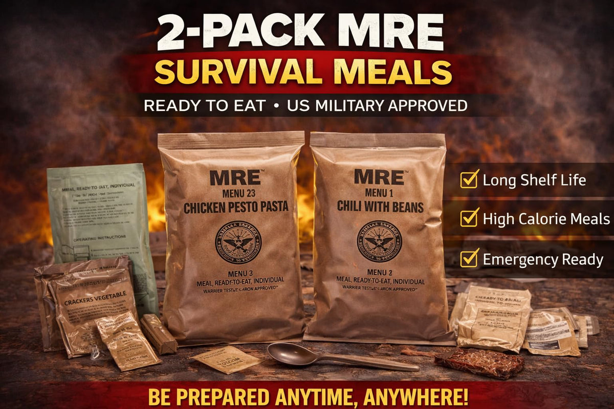 Ready-to-Eat Emergency Meals 2-Pack J427