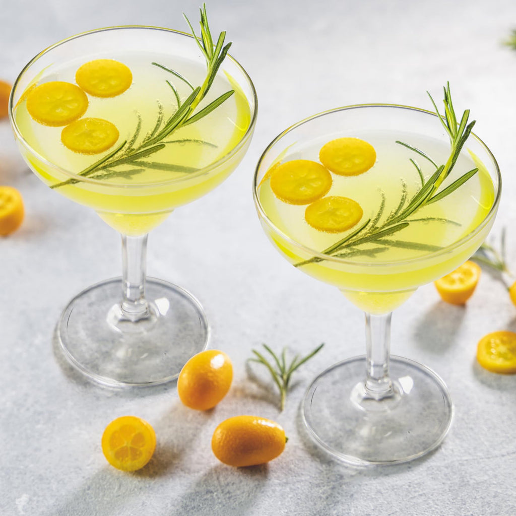 Set of 6 Plastic Margarita Glasses, 12 oz Unbreakable Clear A595