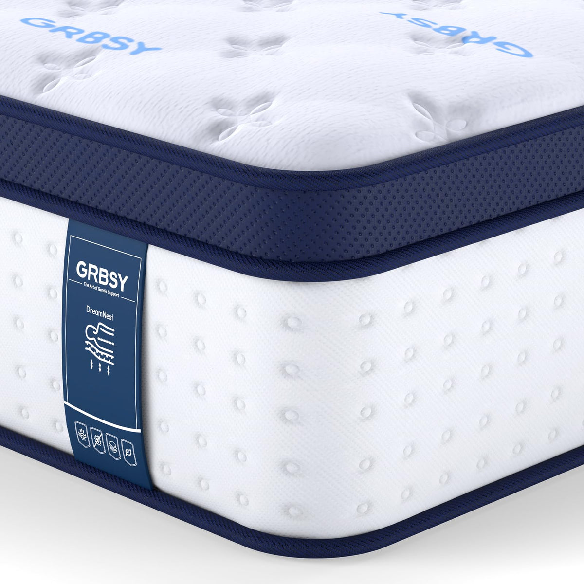 14 Inch Full Hybrid Mattress with Cooling Gel Memory Foam O25836