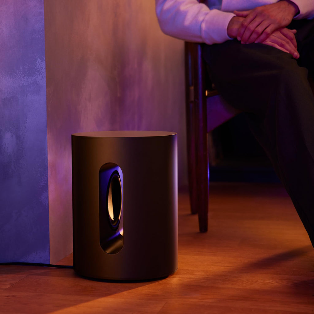Black Compact Wireless Subwoofer W316126