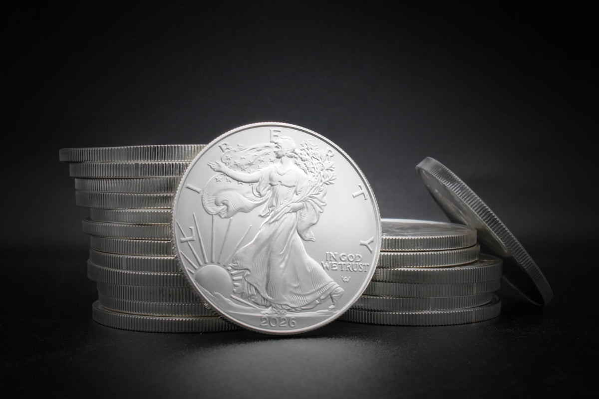 1 oz American Silver Eagle Coin Brilliant Uncirculated K6224