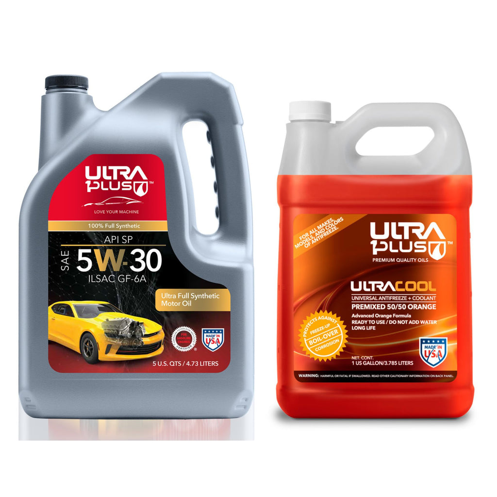 5W-30 Full Synthetic Motor Oil & Antifreeze Coolant Z4032