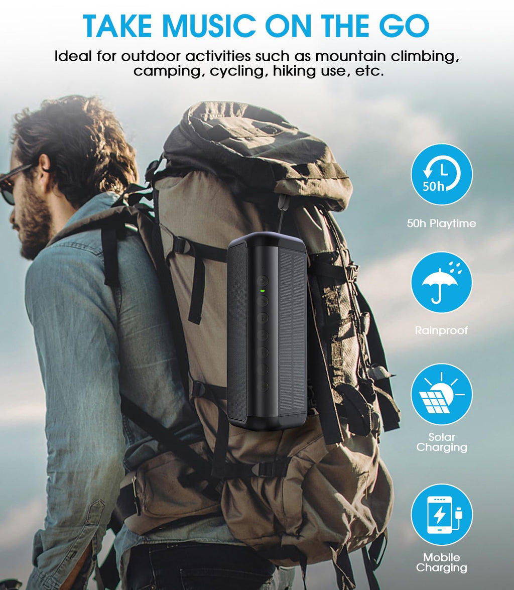 Portable Wireless Bluetooth Speaker with 50H Playtime L6806