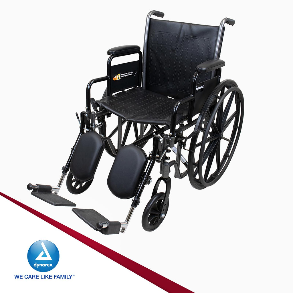 Silver 16 x 16 Wheelchair with Detachable Desk Arms and Elevating Leg Rests C1917