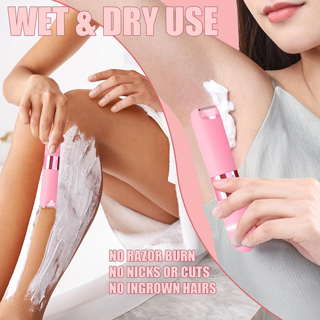 Pink 2 in 1 Bikini Trimmer Z90516
