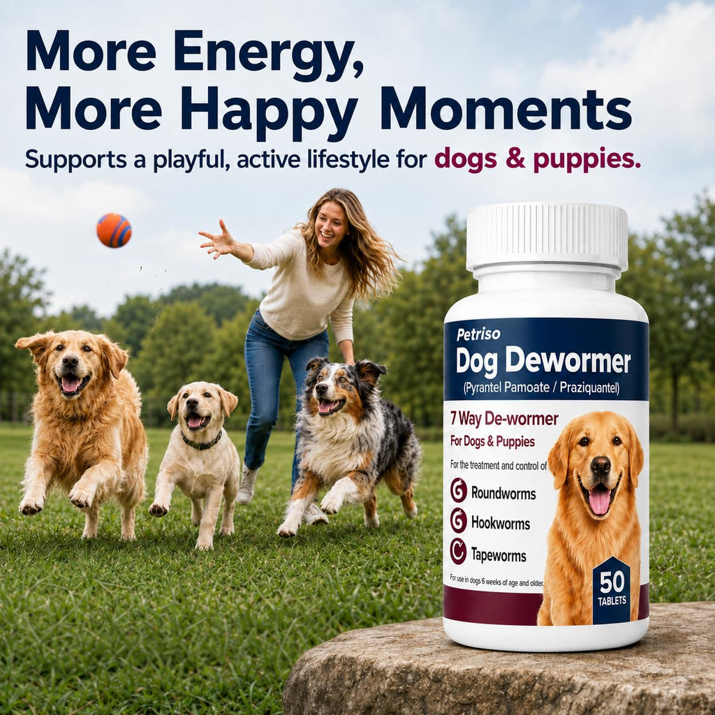 Dewormer for Dogs, 50 Tablets R166