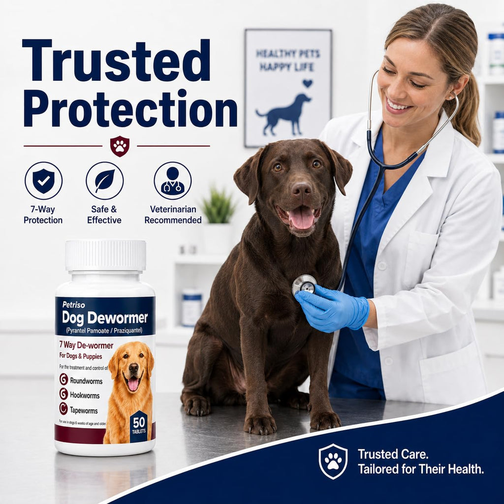 Dewormer for Dogs, 50 Tablets R166