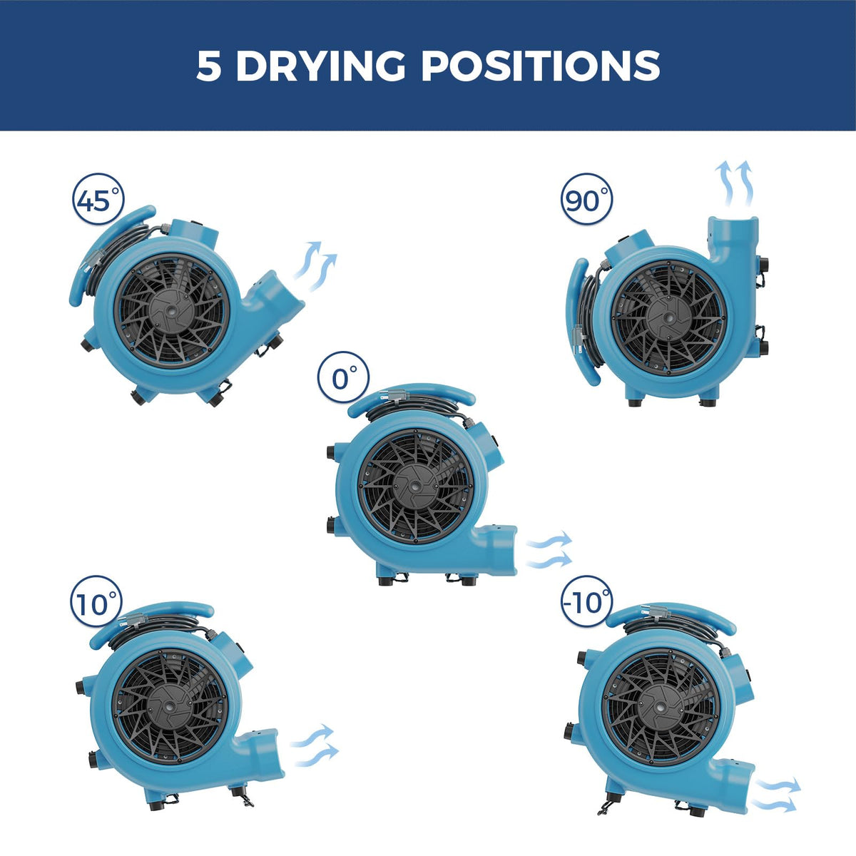 3 Speed Floor Drying Fan K1937