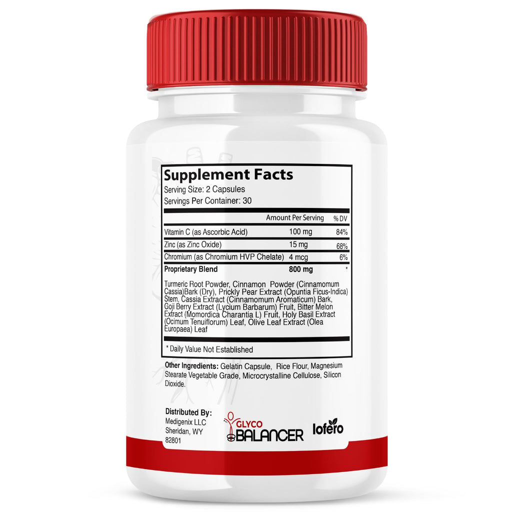 2 Pack Glyco Balancer Capsules 120ct H8523